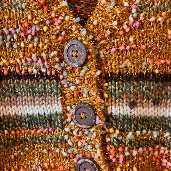 Anthropologie Maeve Multicolor Knit Sweater Vest - Picture 3 of 4